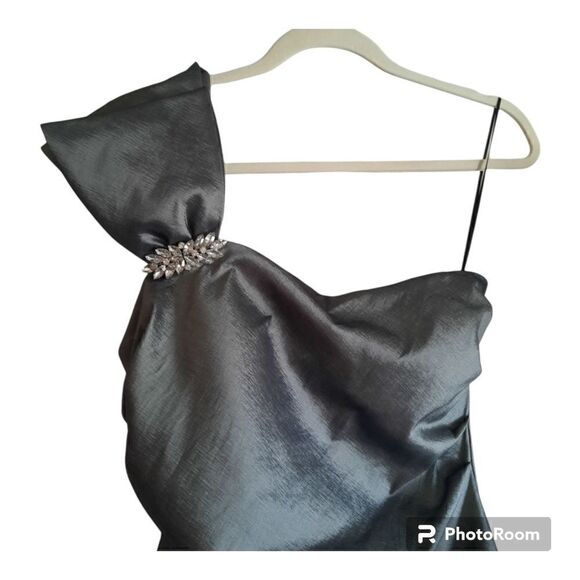 Nightway One Shoulder Midi Dress - Picture 3 of 4